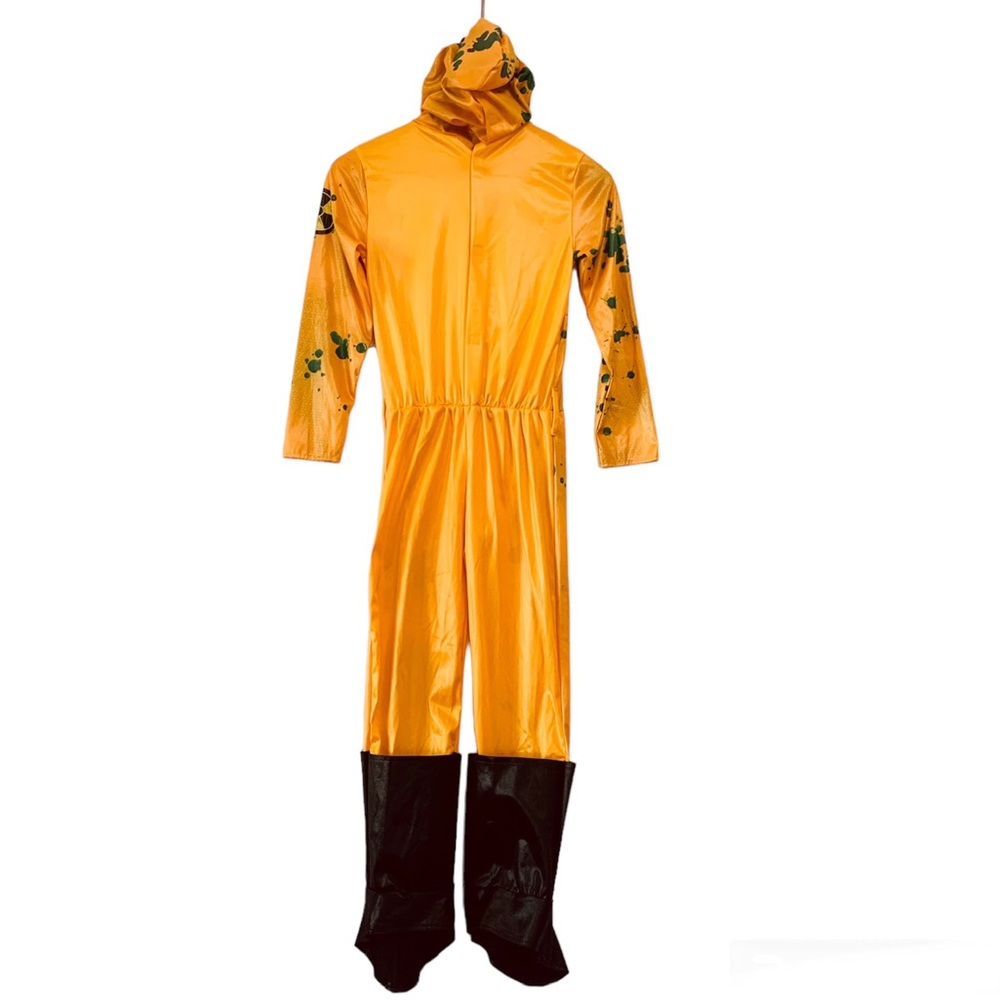 HYDE & EEK! Kid’s Glow-in-the-Dark Biohazard Costume Size Medium - Picture 2 of 6